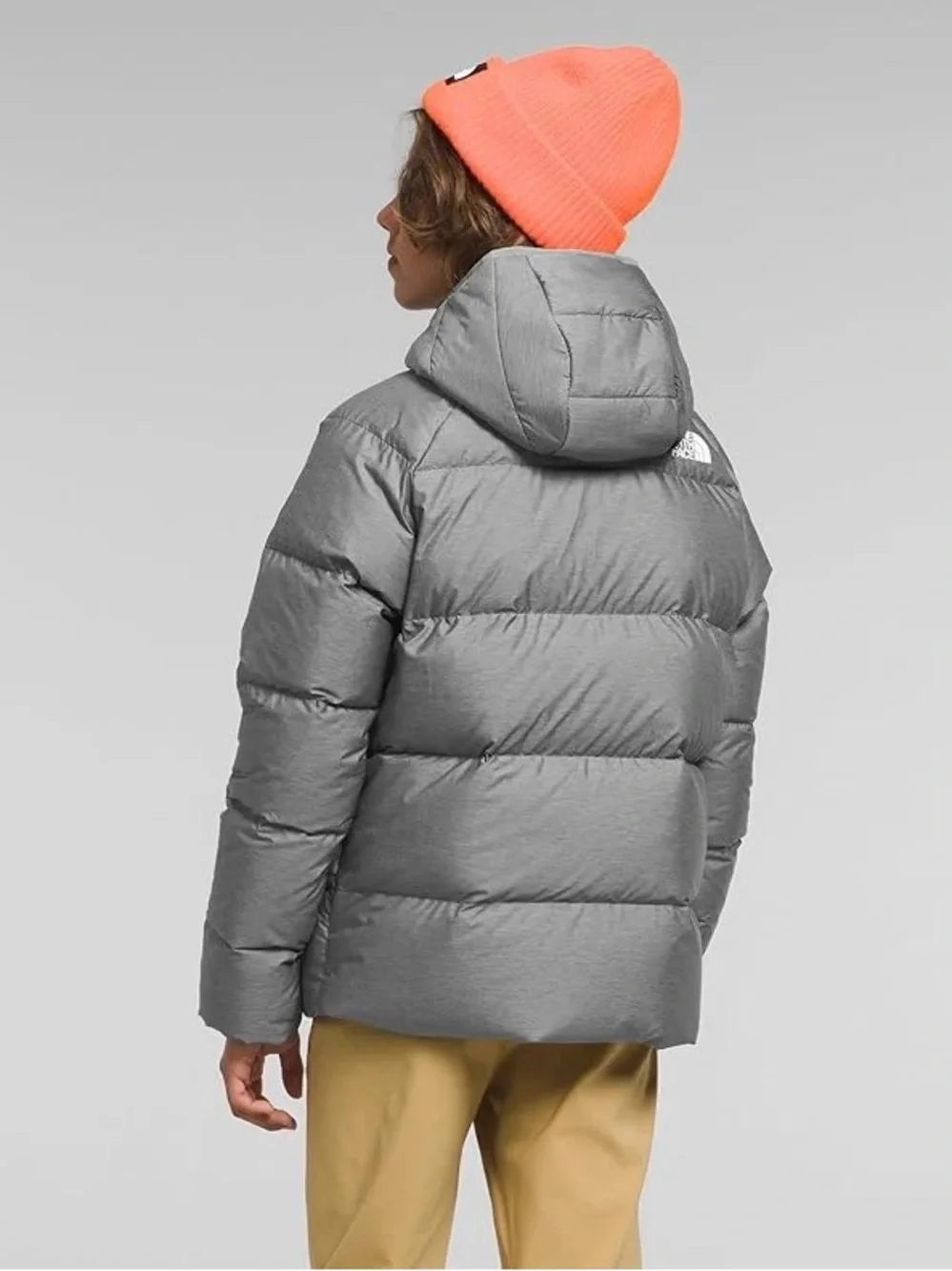 THE NORTH FACE REVERSIBLE NORTH DOWN HOODED JACKET BOYS'